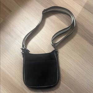 HAUTE SHORE Black Crossbody Bag